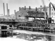 The Building of the new Town Bridge