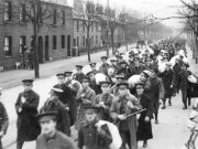 Troops in Peterborough (1914)
