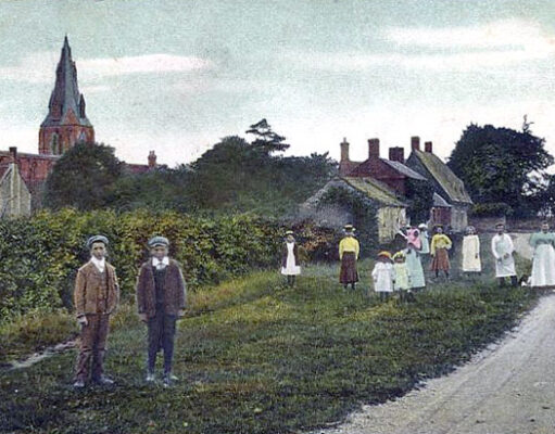 Warmington Village c.1908