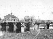 The Wooden Town Bridge c.1860